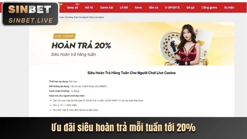 Sinbet Link Mới 2026